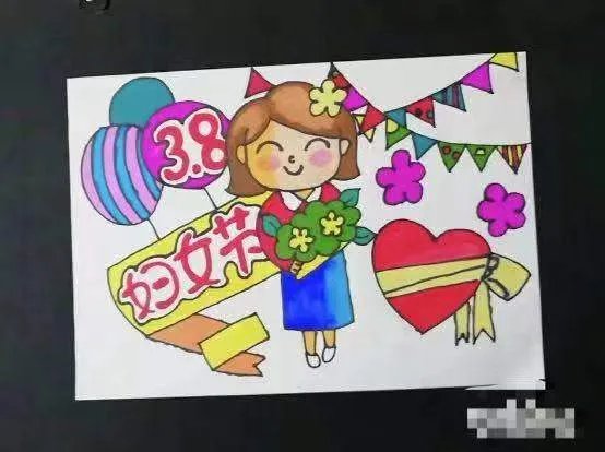 妇女节怎么画漂亮又简单