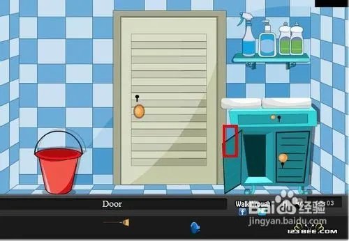 逃出蓝色浴室攻略
