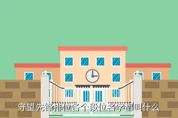 守望先锋排位等级，守望先锋天梯等级怎么划分