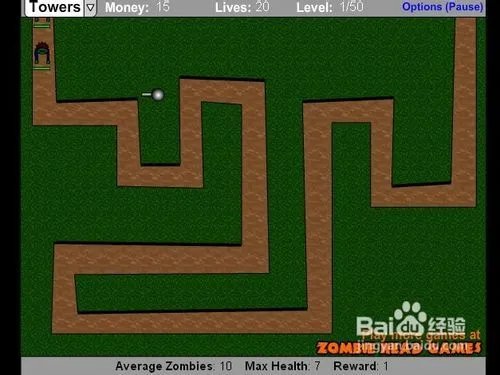 僵尸炮塔守城小游戏攻略