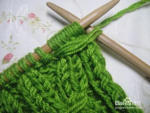 围巾的织法——玉米花详细图解
