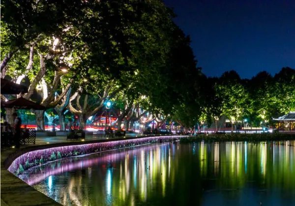 我喜欢夏天的夜晚写一段话？