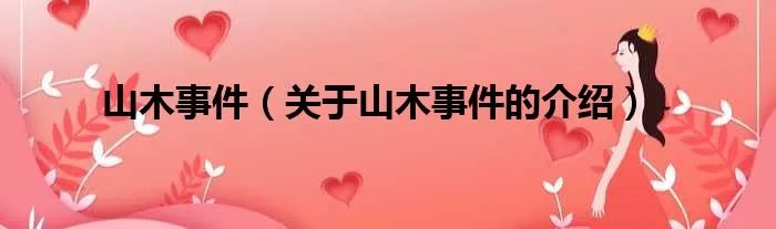 山木事件（关于山木事件的介绍）
