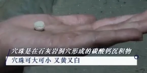 陕西天坑发现天然石元宵是什么情况 网友：一个个又黄又白