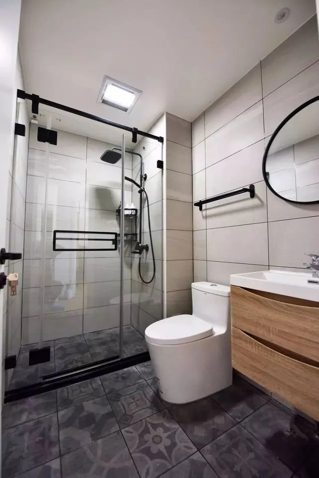 适合卫生间铺的地砖，56款效果美图供参考！