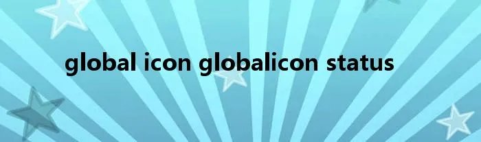 global icon globalicon status