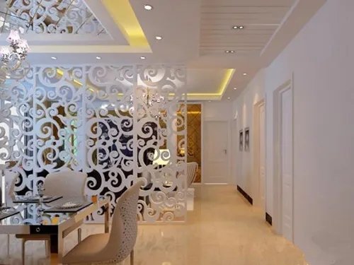 客厅餐厅隔断效果图 小户型的经典之作