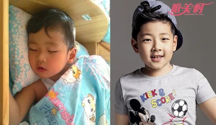 郭涛女儿照片 和儿子石头小时候真的太像了