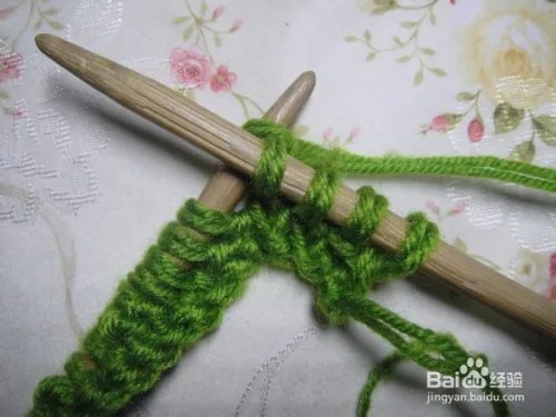 围巾的织法——玉米花详细图解