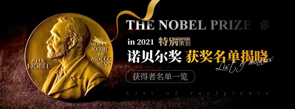 2021年诺贝尔奖获奖名单揭晓 2021诺贝尔奖获得者名单一览