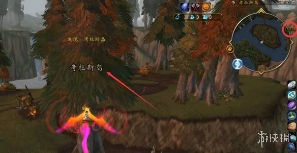 《魔兽世界》嚎风峡湾考杜斯岛在哪里
