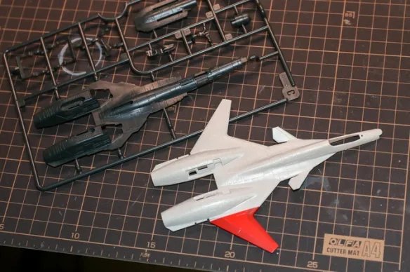 片翼的妖精 寿屋《皇牌空战zero》ADFX01+TLS模型赏