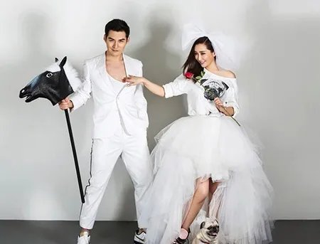 杜若溪亲热戏“被抓包” 杜若溪严宽的结婚照大全