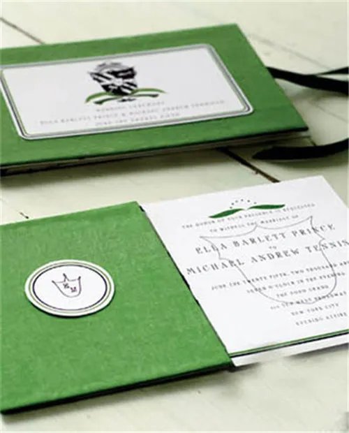 结婚请帖设计  8种创意请帖设计参考