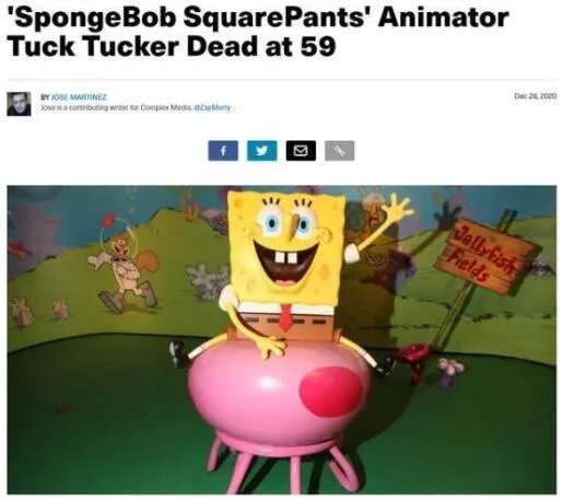 海绵宝宝动画师去世 他是谁参与创作了哪些知名电视动画