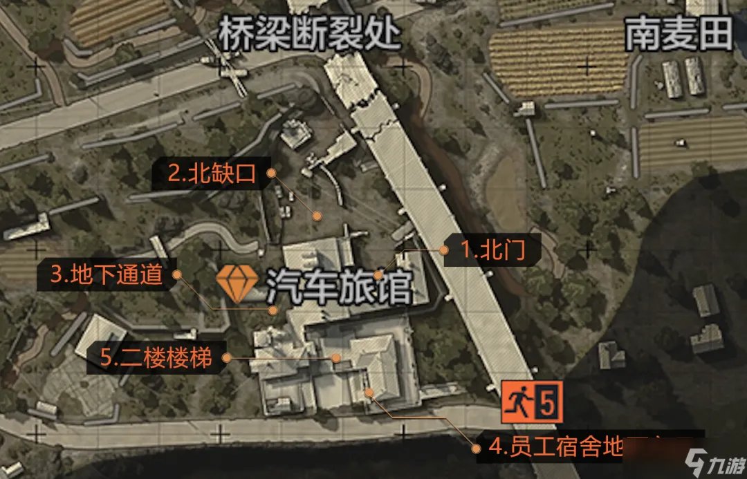 《暗区突围》新人必读的农场地图指南 这些物资点你都知道吗