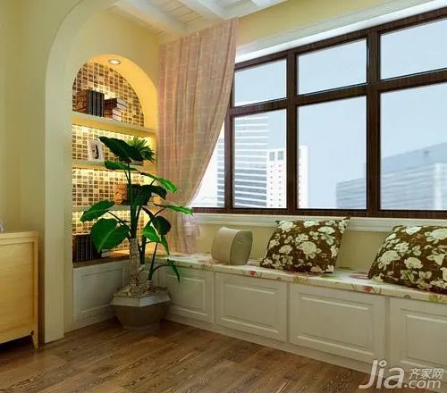 阳台窗帘怎么选择 阳台窗帘图片欣赏