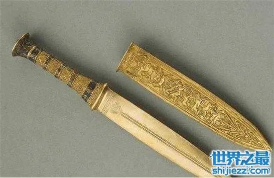 法老匕首陨石打造,外观精美全手工打造