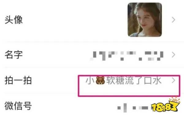 朋友拍了拍我的搞笑后缀大全（拍一拍搞笑后缀文案）