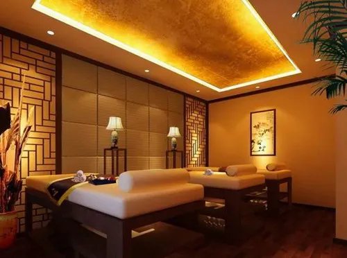 美容院装修效果图 不同风格的美容院风情