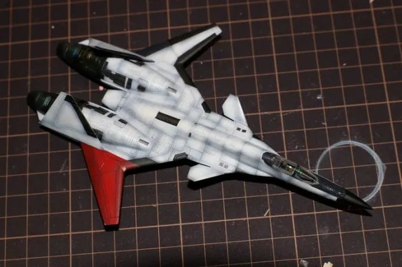 片翼的妖精 寿屋《皇牌空战zero》ADFX01+TLS模型赏