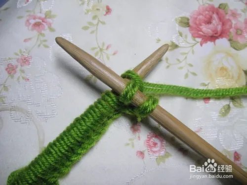 围巾的织法——玉米花详细图解