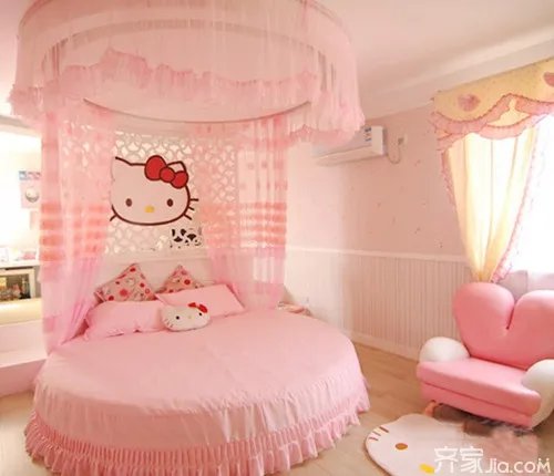 公主卧室就该这样装饰，简直美翻了！