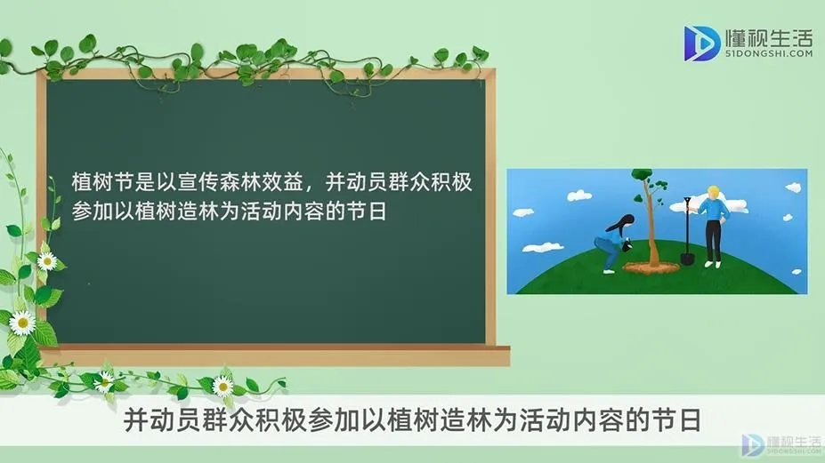 植树节的由来简介