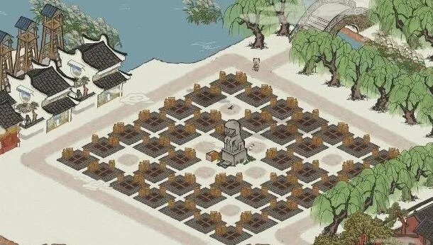 江南百景图苏州水井刷钱怎么布局