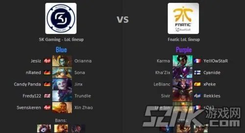 《英雄联盟LOL》欧洲LCS春季赛决赛fnatic VS SK