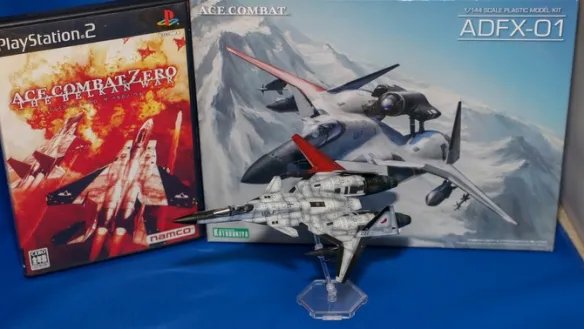 片翼的妖精 寿屋《皇牌空战zero》ADFX01+TLS模型赏