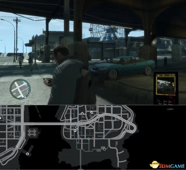 侠盗猎车4偷车任务攻略 GTA4偷车任务车辆位置图览