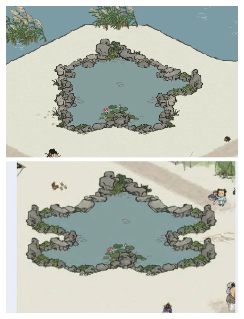 江南百景图五角池塘布局攻略