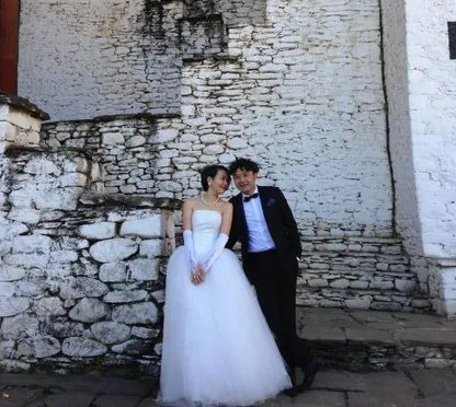 杨乐乐汪涵结婚照是什么样的？