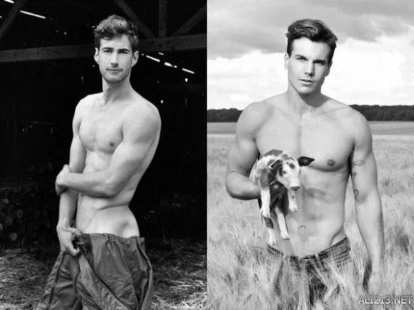 2017最性感农民照曝光 人鱼线炸开 看到快窒息了！