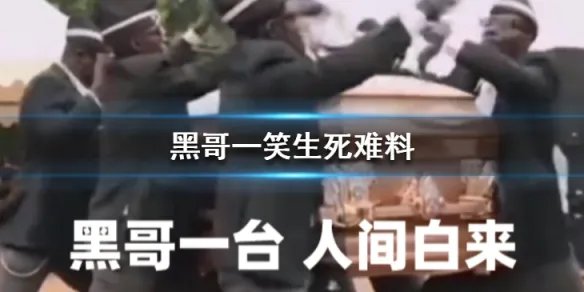 黑哥一笑生死难料是什么梗 抖音黑哥一笑生死难料表情包大全