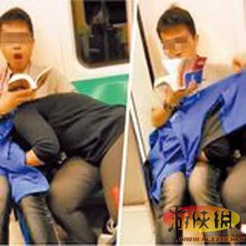 台湾地铁上演活春宫 学生情侣当众偷吃禁果