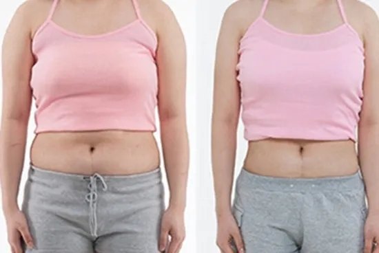 减肥对比图真实