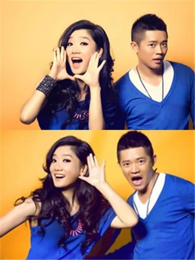 凤凰传奇卖萌点赞萌化网友 粉丝们大呼偶像实在是太可爱了