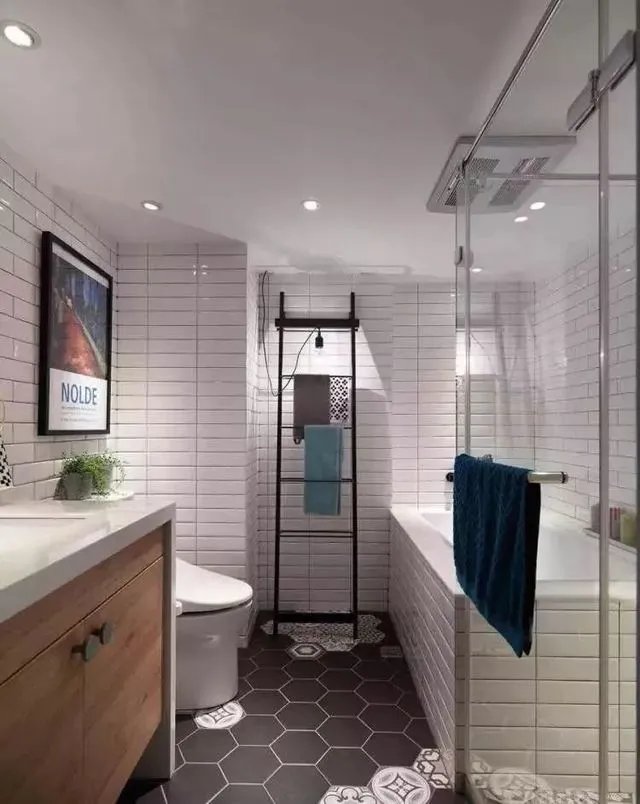 适合卫生间铺的地砖，56款效果美图供参考！