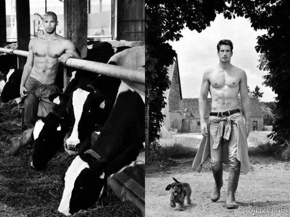 2017最性感农民照曝光 人鱼线炸开 看到快窒息了！