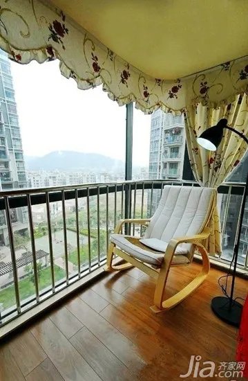 阳台窗帘怎么选择 阳台窗帘图片欣赏