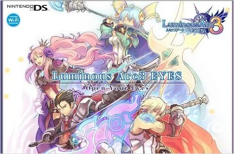 系列第三作NDS《弧光之源3 瞳》官网公开