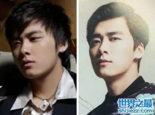 李易峰整容前的照片对比，差别并不大的天然帅哥 