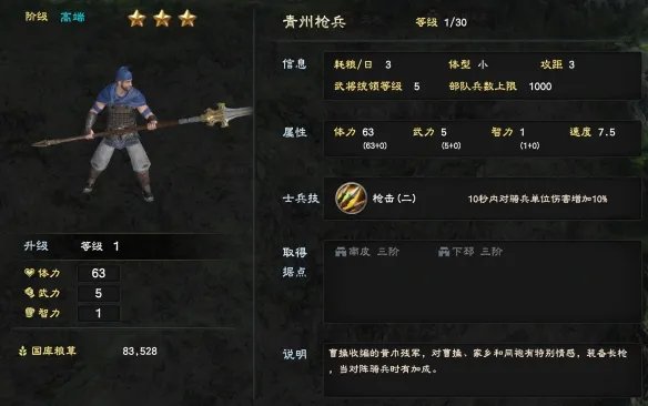 《三国群英传8》兵种有哪些 游戏兵种大全