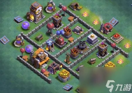 部落战争5本最强布局 建筑大师基地阵型详解