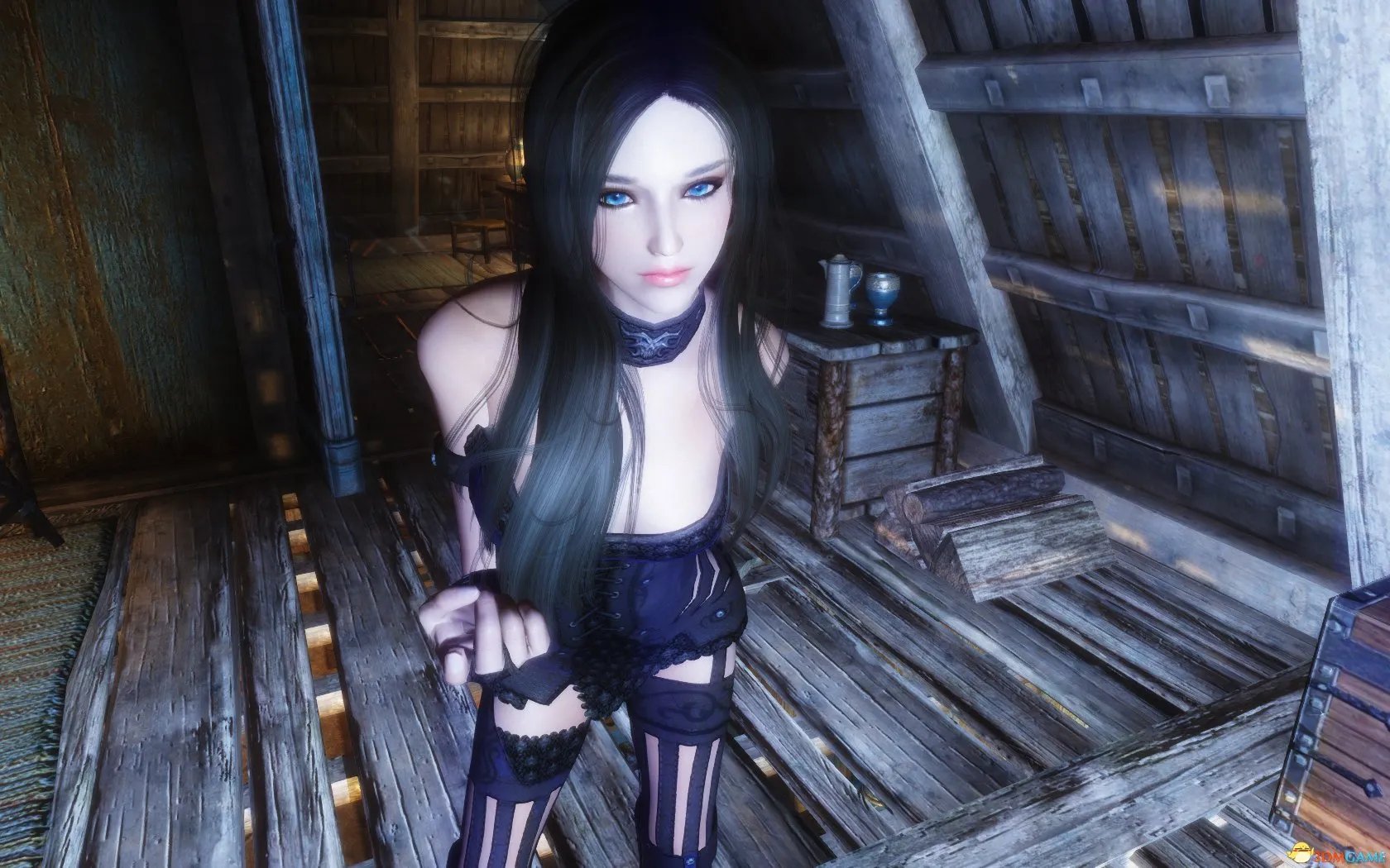 上古卷轴5 ece存档大整合 15个妹子 自带高清美化