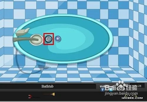 逃出蓝色浴室攻略