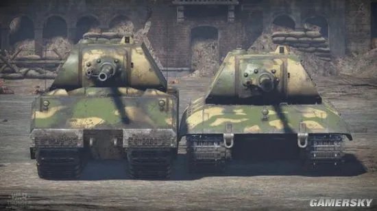 战争雷霆E100、鼠式对比图分析 E100和鼠式哪个好