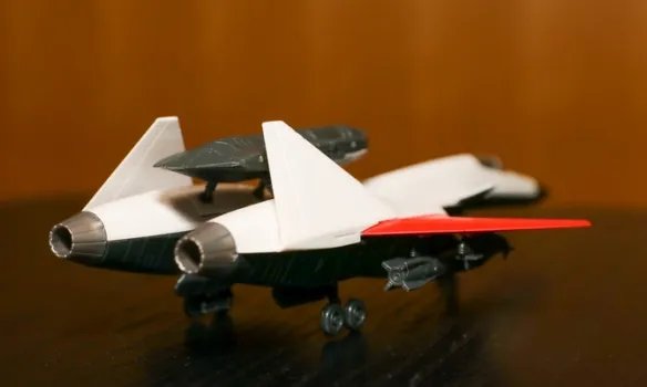 片翼的妖精 寿屋《皇牌空战zero》ADFX01+TLS模型赏